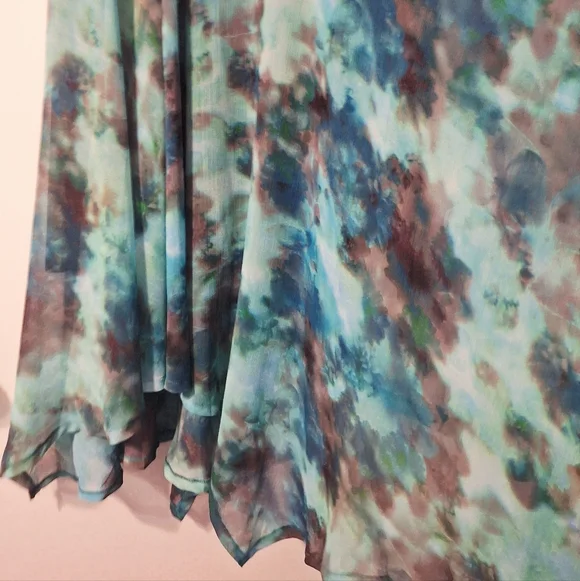 Chic Black and Teal Sun Dress By Red Coral - Picture 14 of 14